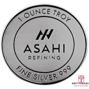 1 oz Silver Round - Asahi - Obverse