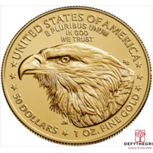 2023 1 oz Gold American Eagle Reverse