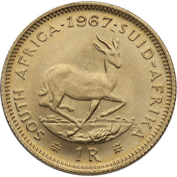 1 RAND SOUTH AFRICAN GOLD COIN - defythegrid.com