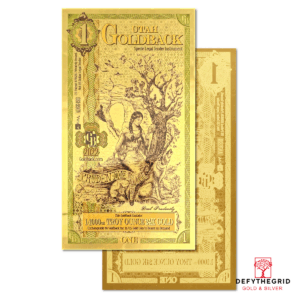 Utah 1 Goldback Stacked