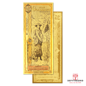 Utah 25 Goldback Stacked