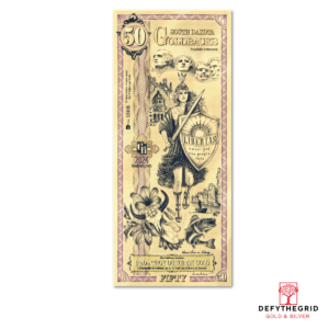 50 South Dakota Goldback