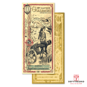 New Hampshire 10 Goldback Stacked