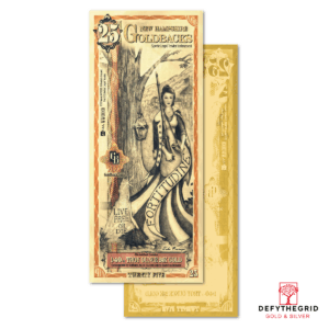 New Hampshire 25 Goldback Stacked