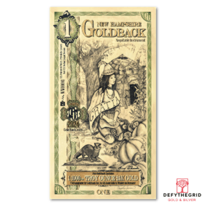 New Hampshire 1 Goldback