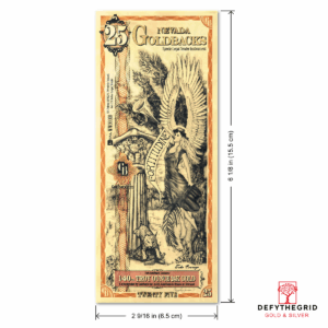 Nevada 25 Goldback Measurements