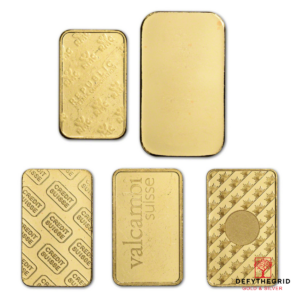 10 GRAM GOLD BAR RANDOM BRAND Reverse product photo