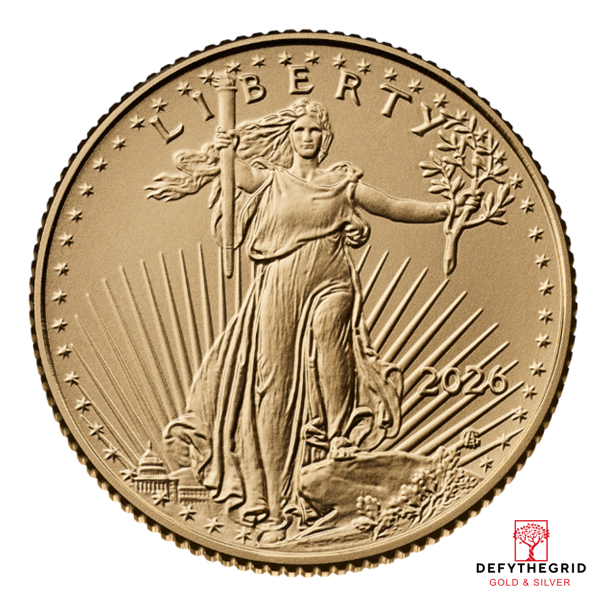 2026 1/10 OZ AMERICAN GOLD EAGLE Obverse product photo