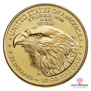 1/2 OZ AMERICAN GOLD EAGLE Reverse product photo