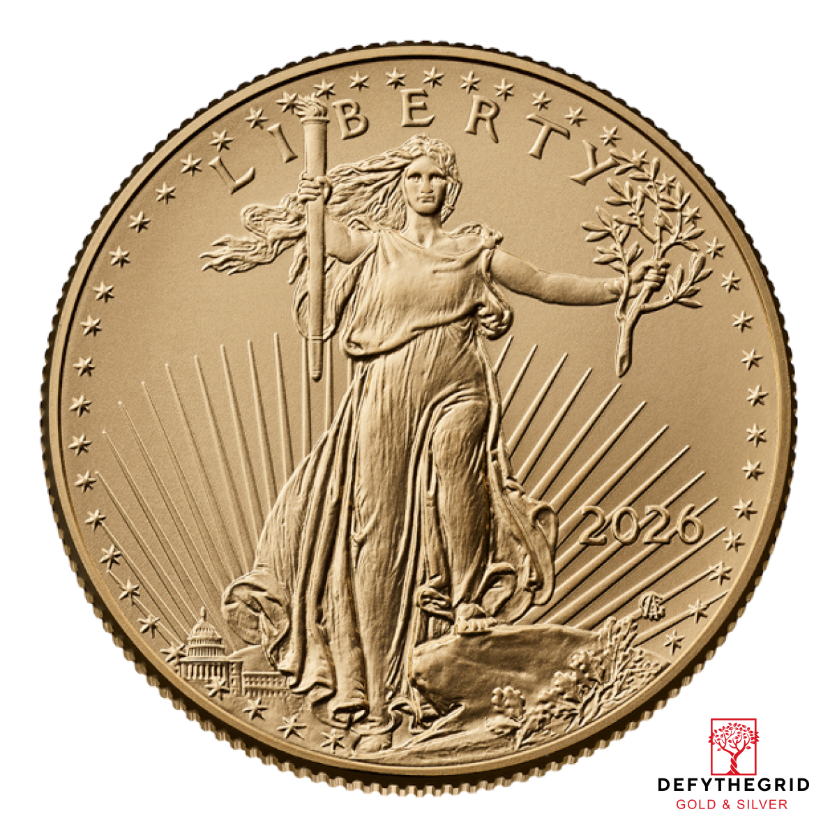 2026 1/2 OZ AMERICAN GOLD EAGLE Obverse product photo