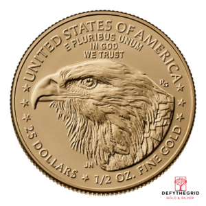 2026 1/2 OZ AMERICAN GOLD EAGLE Reverse product photo