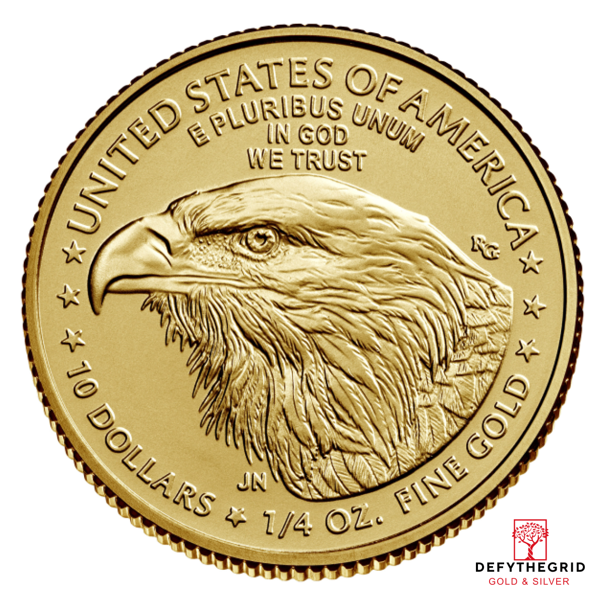 1/4 OZ AMERICAN GOLD EAGLE Reverse product photo