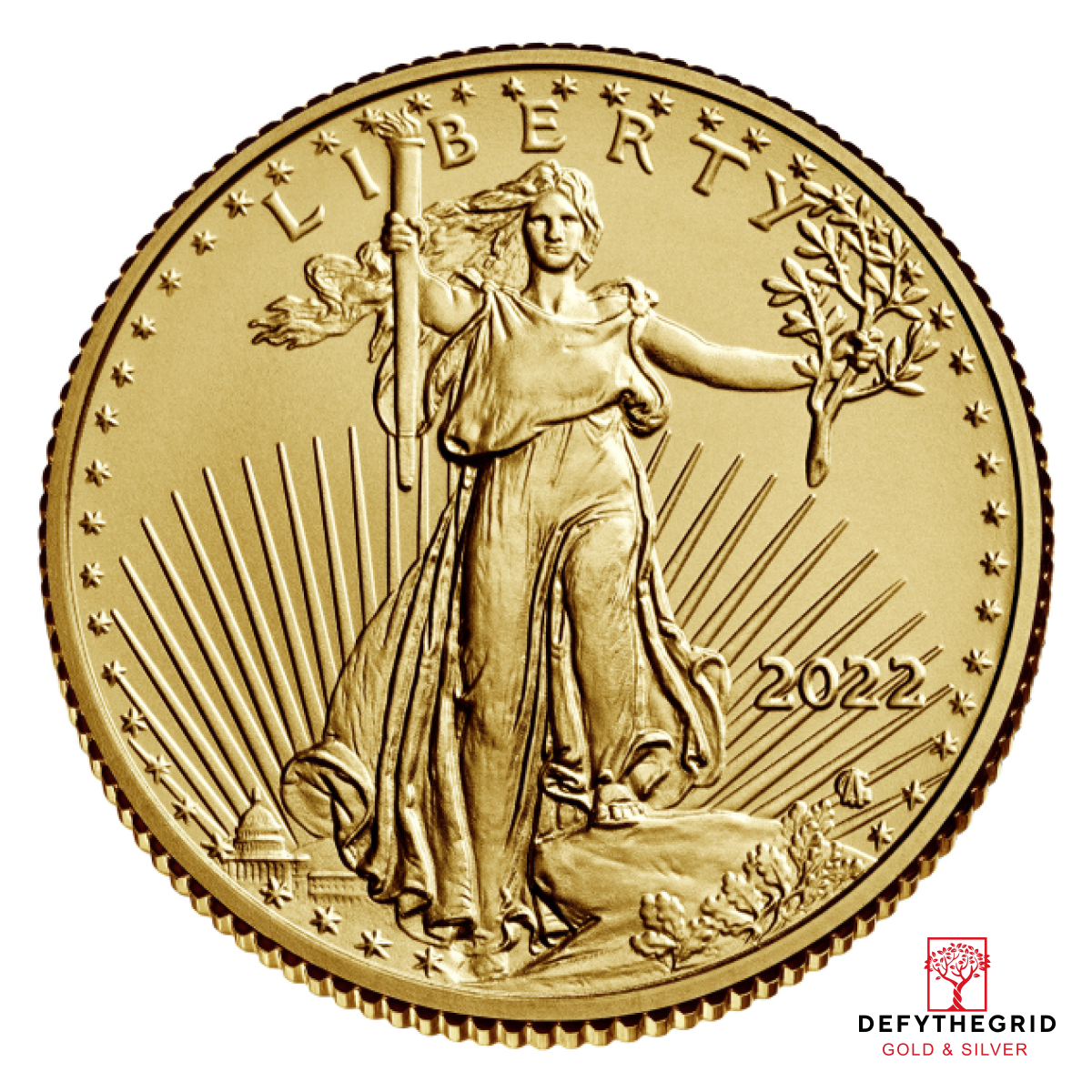 1/4 OZ AMERICAN GOLD EAGLE Obverse product photo