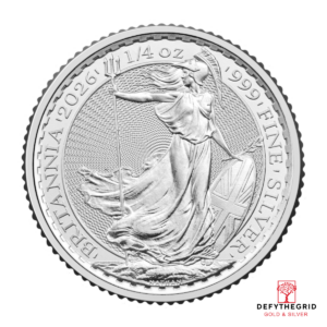 2026 1/4 OZ GREAT BRITAIN SILVER BRITANNIA Obverse product photo