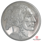 1 OZ SILVER ROUND BUFFALO GOLDEN STATE MINT Obverse product photo