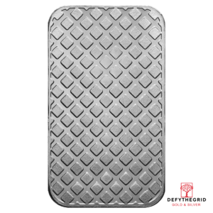 1 OZ SILVER BAR MORGAN Reverse product photo