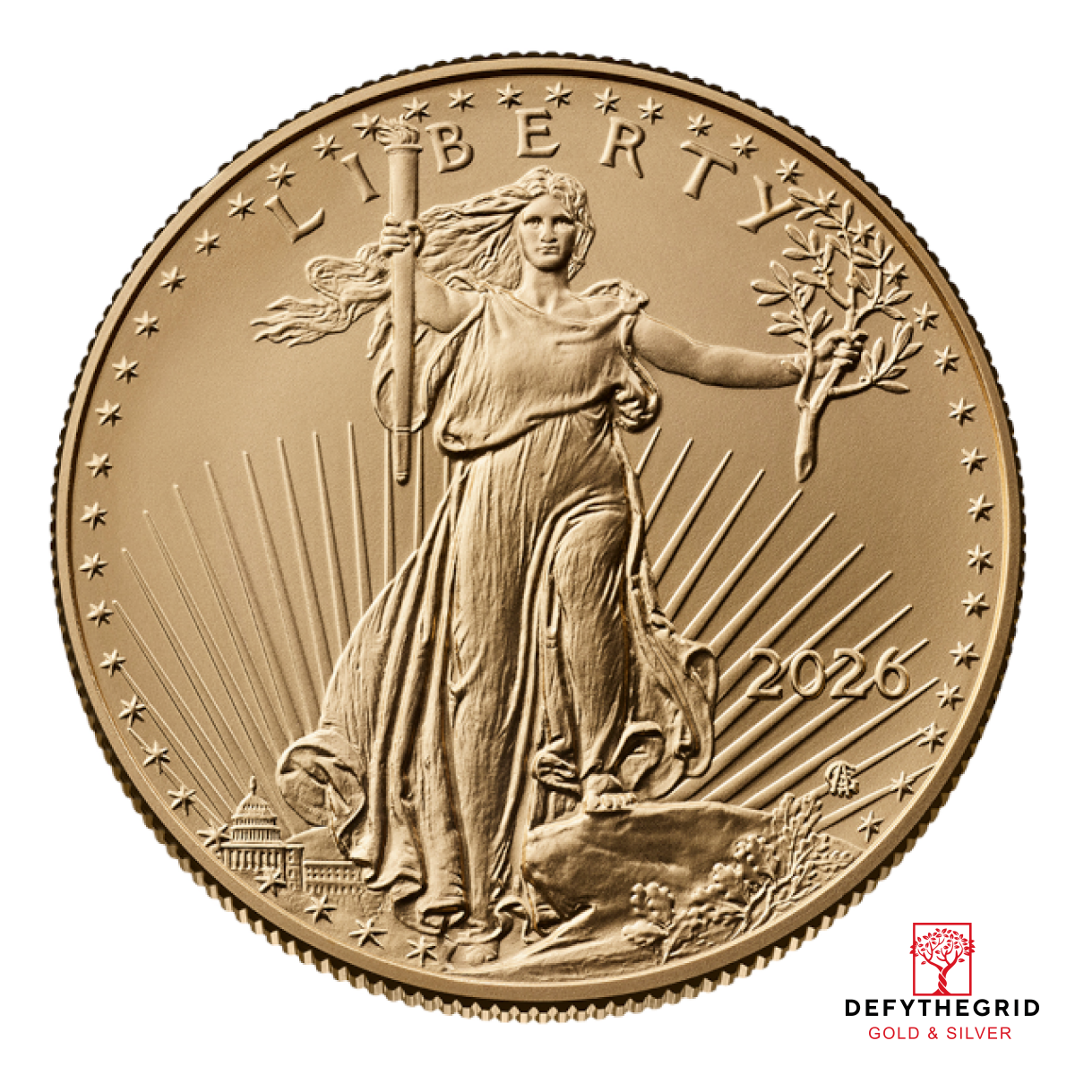 2026 1 OZ AMERICAN GOLD EAGLE Obverse product photo