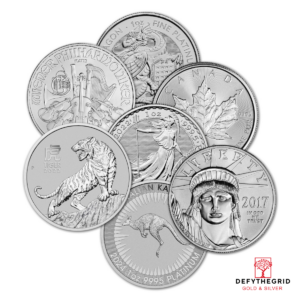 1 OZ .9995 PLATINUM COIN RANDOM TYPE Obverse product photo