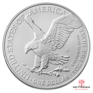 2025 1 OZ AMERICAN SILVER EAGLE Reverse product photo