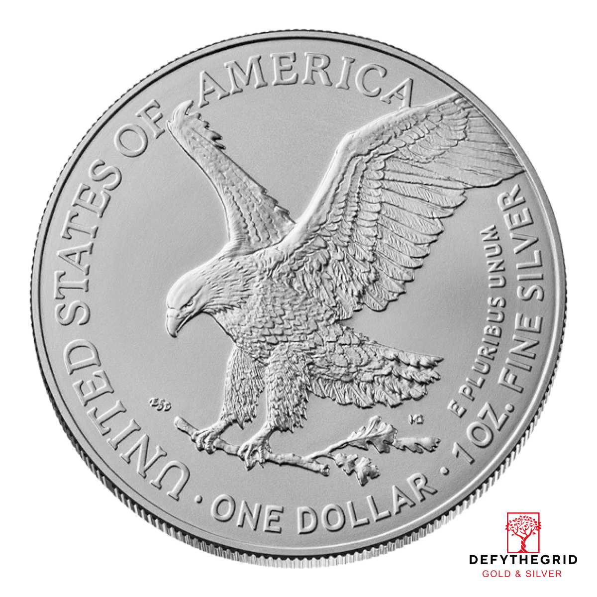 2026 1 OZ AMERICAN SILVER EAGLE Reverse product photo