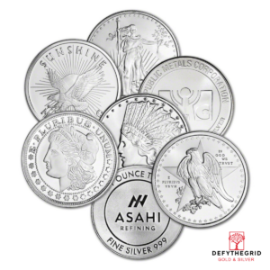 1 OZ SILVER ROUND Obverse product photo