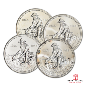 1 OZ SILVER ENGELHARD PROSPECTOR ROUND Obverse product photo