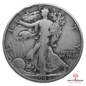 90% AMERICAN SILVER COINS – WALKERS Obverse product photo