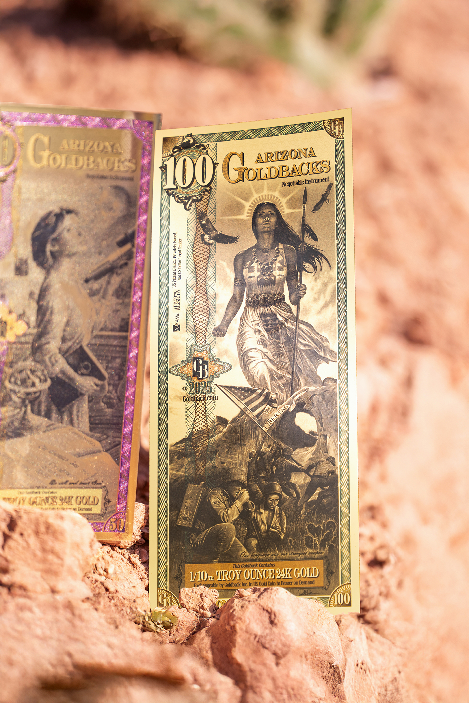 100 Arizona Goldback - Image 5
