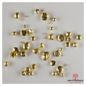 .9999 FINE GOLD GRAIN (MEASURED IN OZ) Reverse product photo