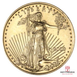 1/4 OZ AMERICAN GOLD EAGLE SCRUFFY Obverse product photo