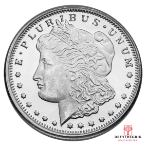 1/4 OZ SILVER ROUND MORGAN Obverse product photo