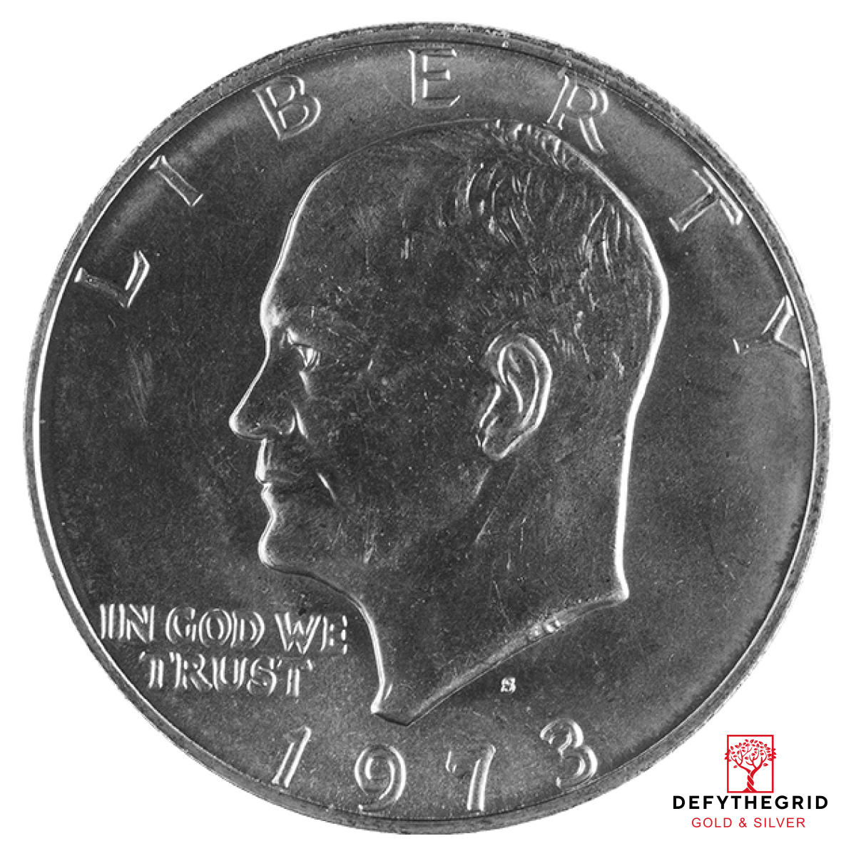 SILVER EISENHOWER DOLLAR CIRCULATED AND UNCIRCULATED Obverse product photo