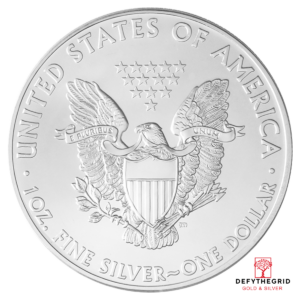 1 OZ AMERICAN SILVER EAGLE Reverse product photo