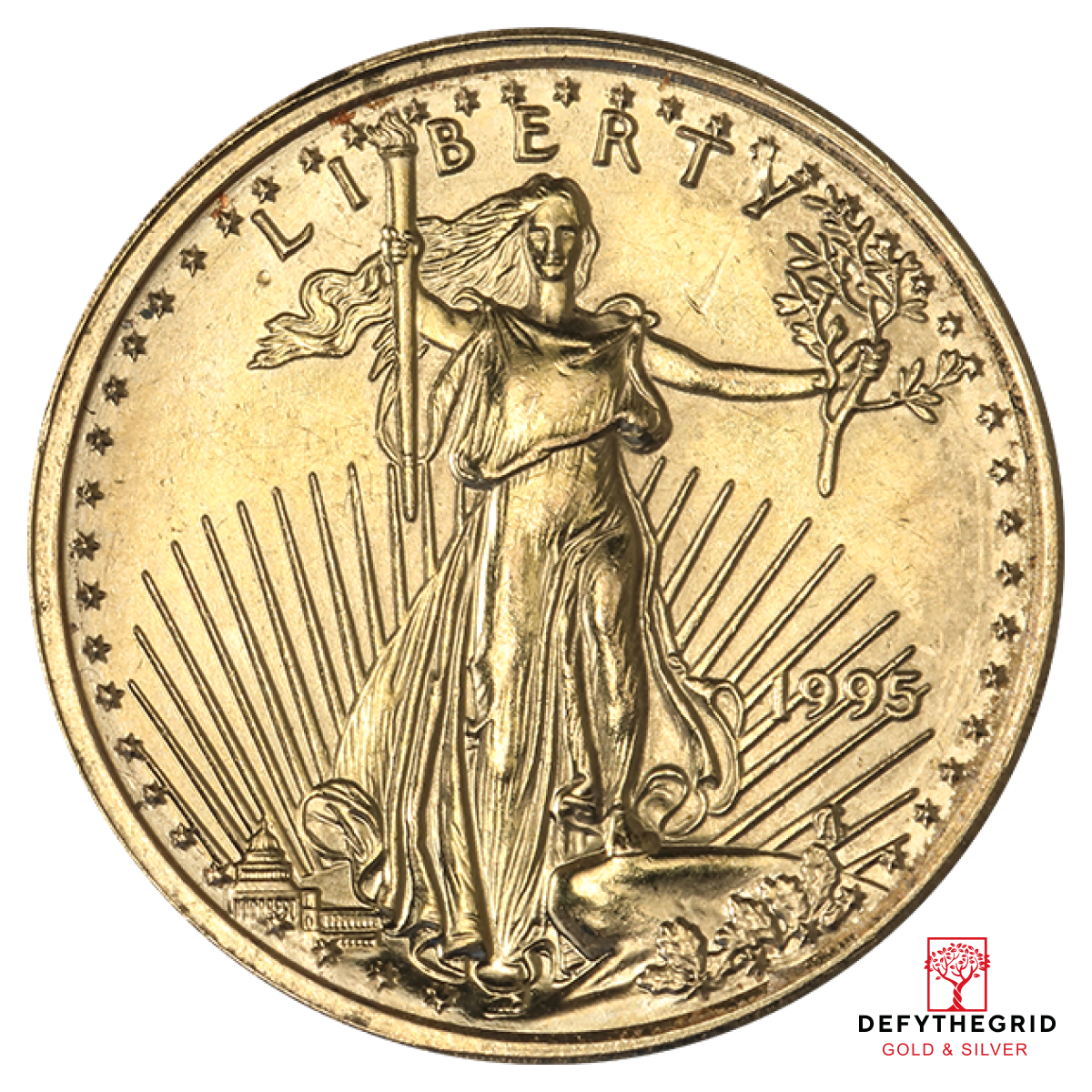 1/10 OZ AMERICAN GOLD EAGLE SCRUFFY Obverse product photo