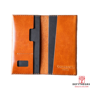 Goldback Wayfarer Wallet Brown/Black
