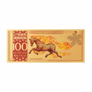 100mg Year of the Horse Aurum 24k Gold Bill - 2026