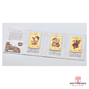 Merian Botanical Aurum 24k Gold Series Set - In Folder