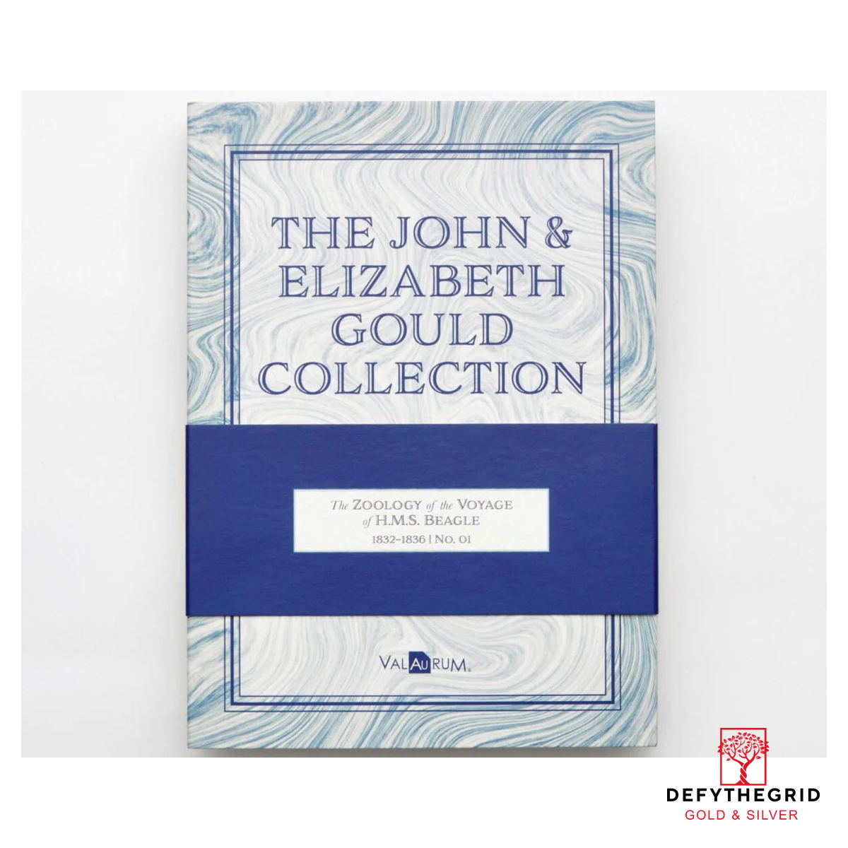 The John and Elizabeth Gould Aurum 24k Gold Collection - H.M.S. Beagle - In Folder - Image 2