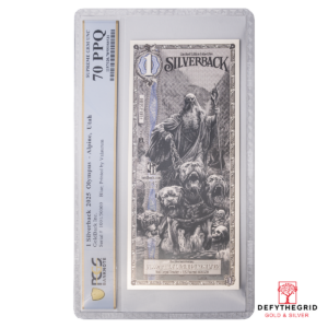 Hades Silverback - Standard - Graded MS70 - (LIMIT 1 PER CUSTOMER)