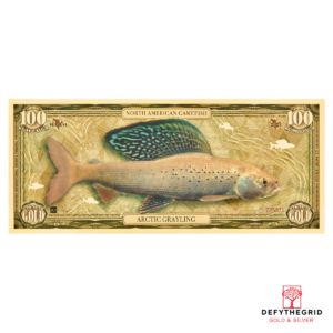 100mg Arctic Grayling Aurum 24k Gold Bill