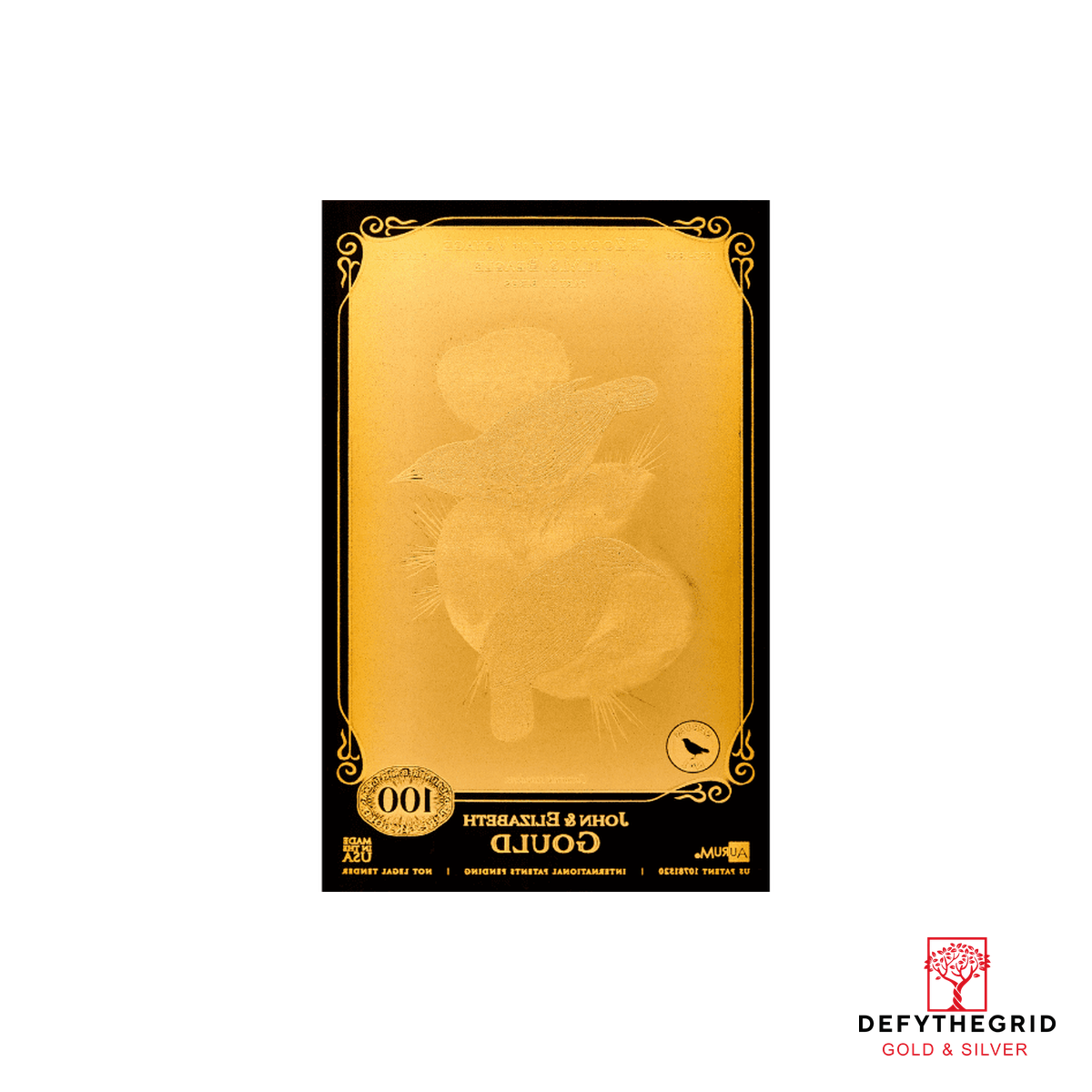 The John and Elizabeth Gould Aurum 24k Gold Collection - H.M.S. Beagle - In Folder - Image 5