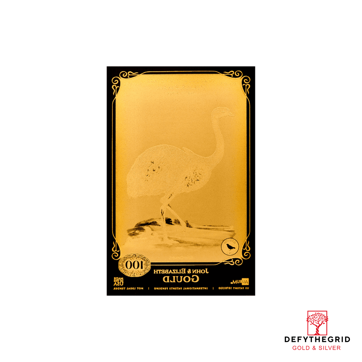 The John and Elizabeth Gould Aurum 24k Gold Collection - H.M.S. Beagle - In Folder - Image 7