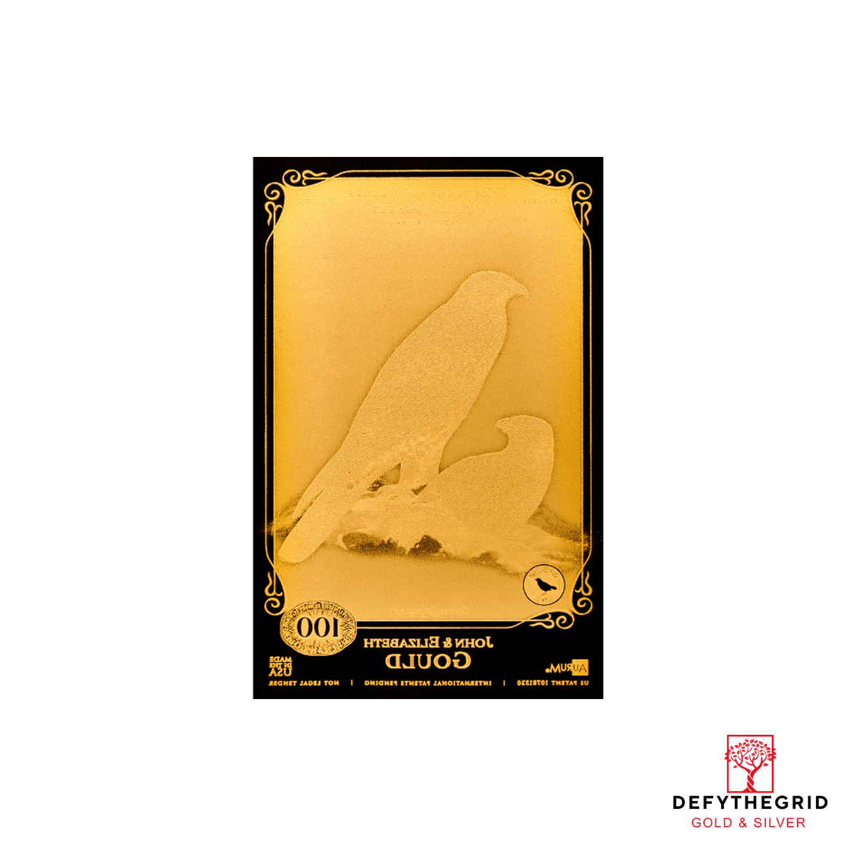 The John and Elizabeth Gould Aurum 24k Gold Collection - H.M.S. Beagle - In Folder - Image 9