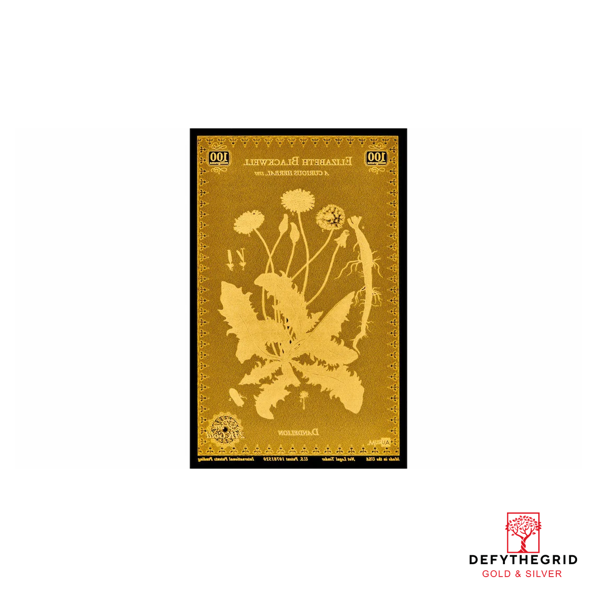 Blackwell Botanical Aurum 24k Gold Series Set - In Folder - Image 3