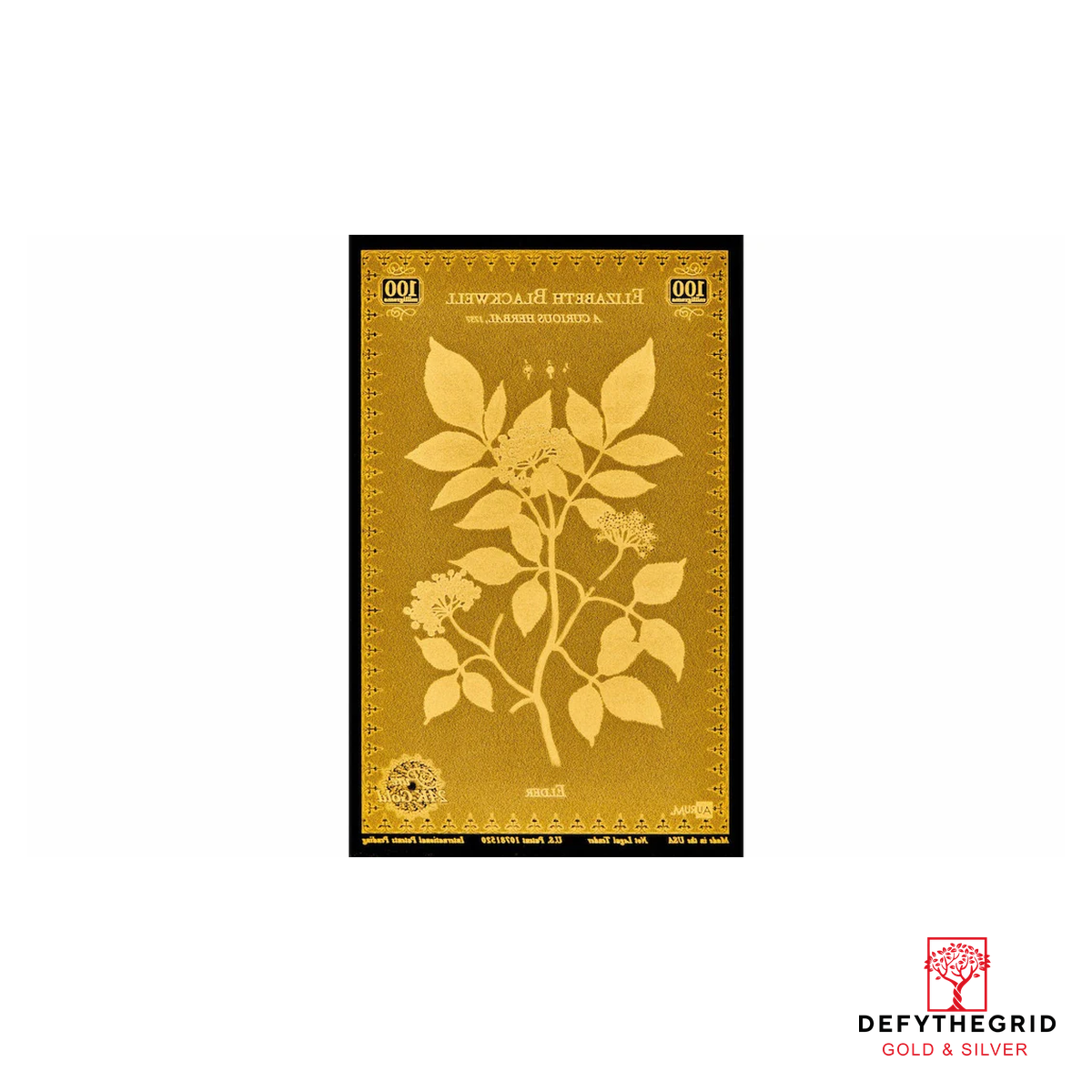 Blackwell Botanical Aurum 24k Gold Series Set - In Folder - Image 5