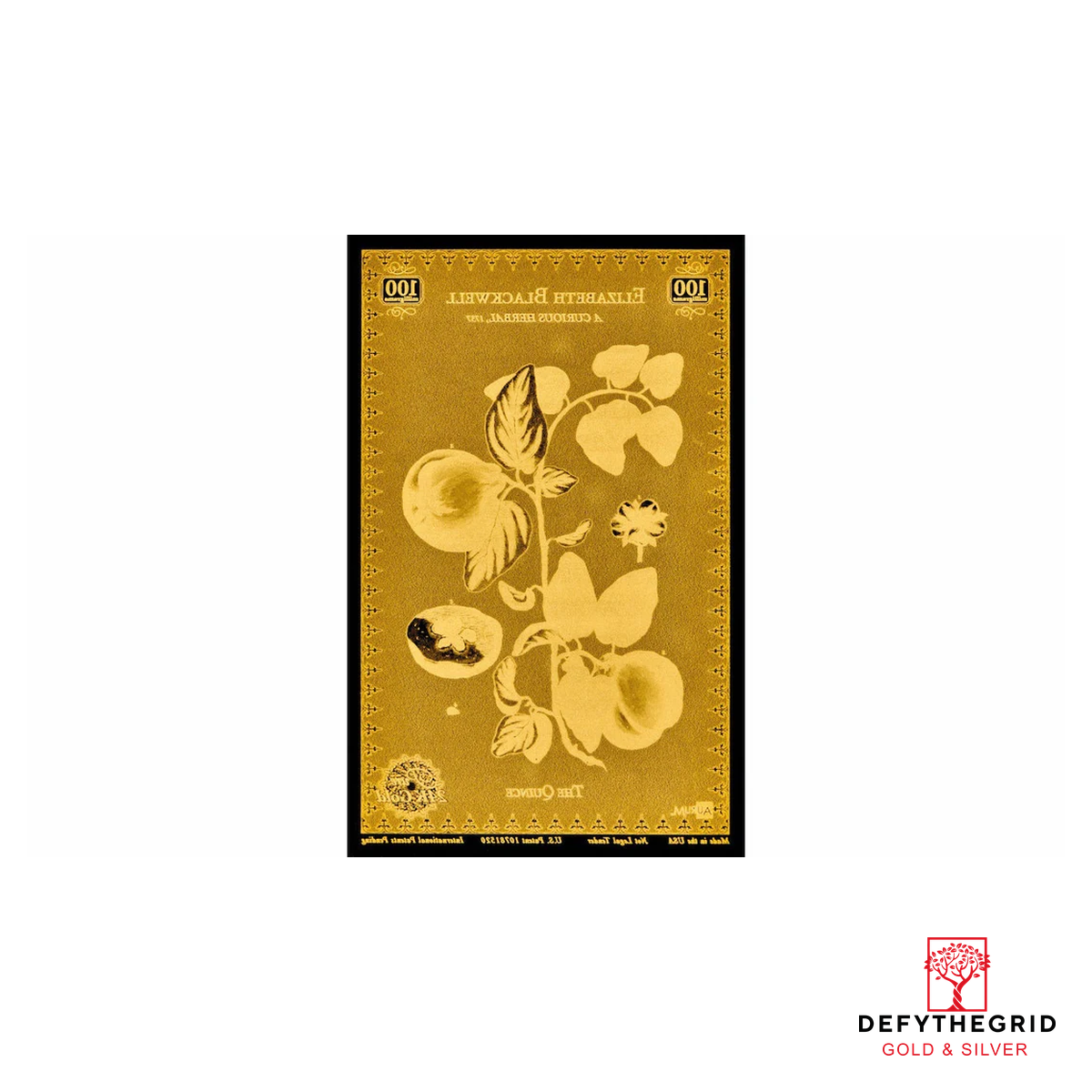 Blackwell Botanical Aurum 24k Gold Series Set - In Folder - Image 7