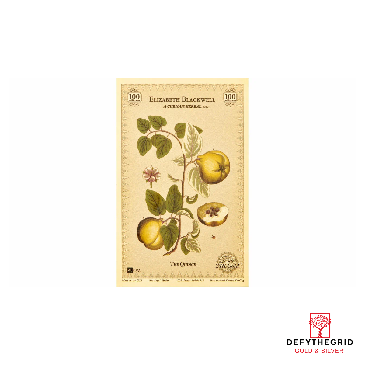 Blackwell Botanical Aurum 24k Gold Series Set - In Folder - Image 8