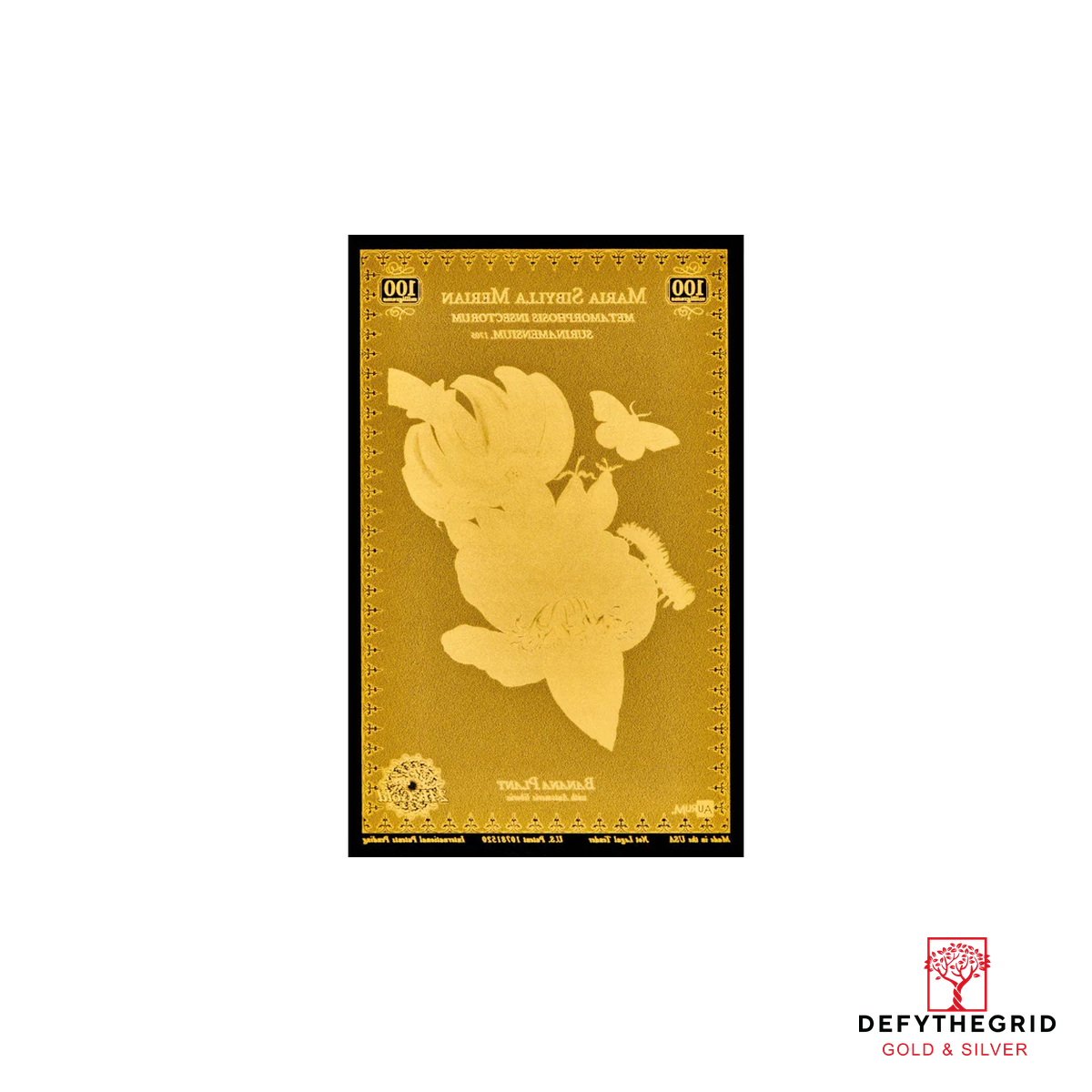 Merian Botanical Aurum 24k Gold Series Set - In Folder - Image 9