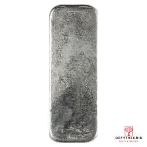 100 OZ SILVER BAR JOHNSON MATTHEY Reverse product photo