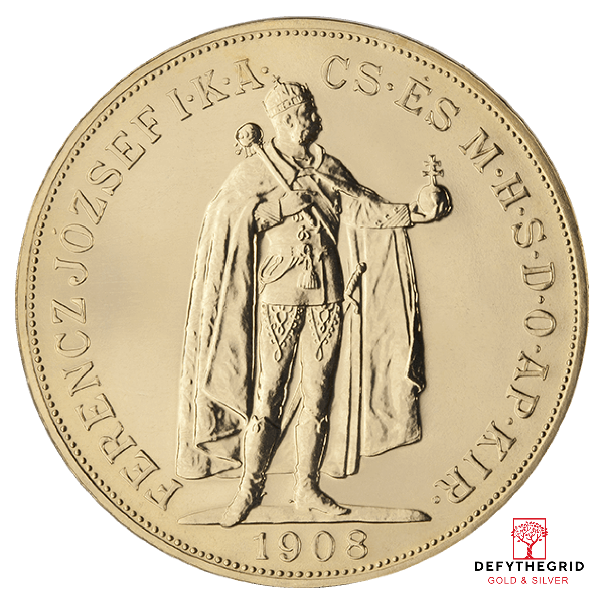 100 KORONA HUNGARIAN COIN Obverse product photo